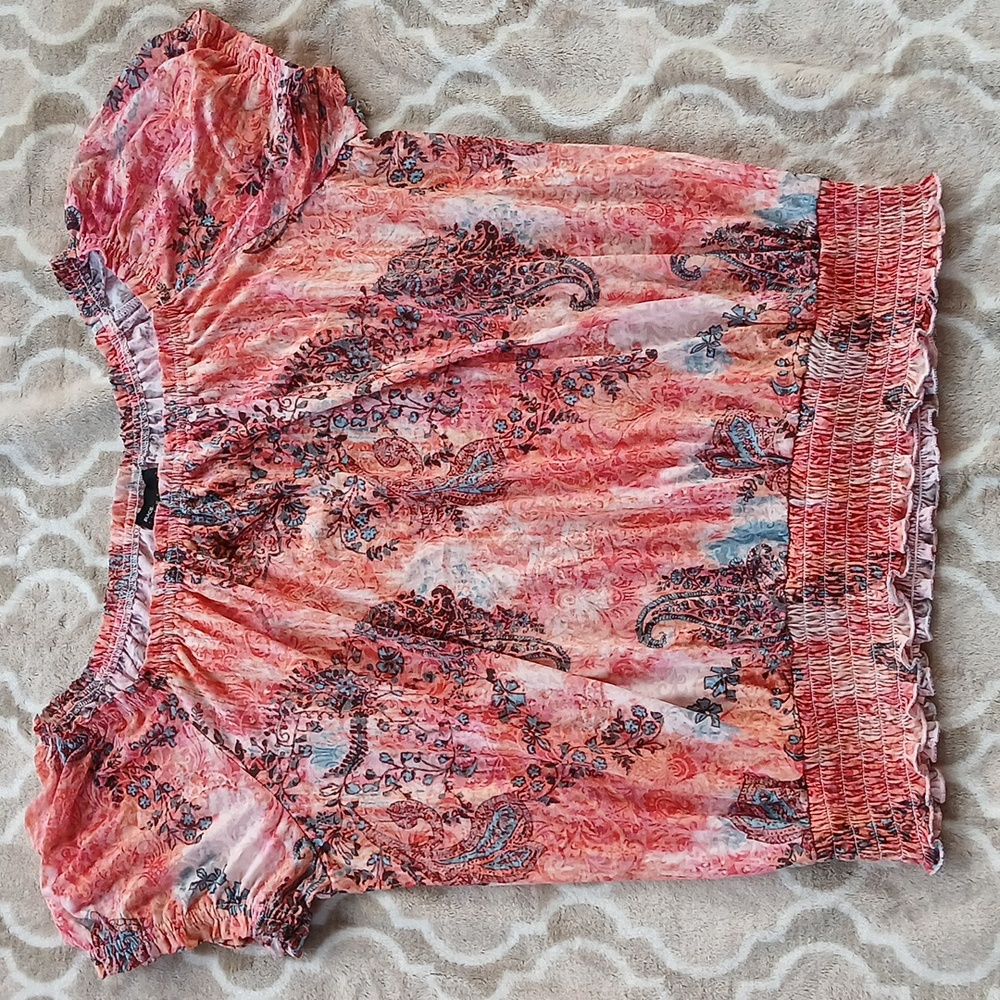 Grace Elements Cap Sleeve Top, Size XL